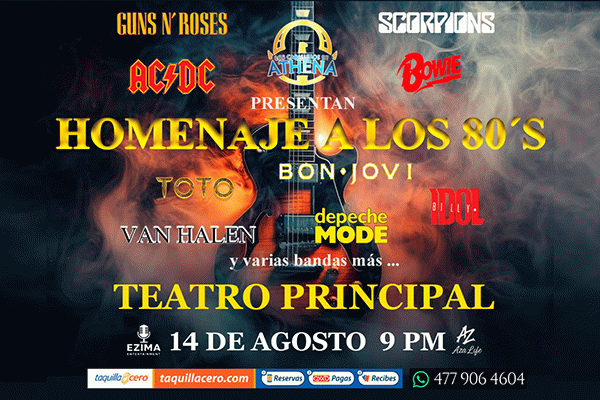 Homenaje a los 80's , Puebla